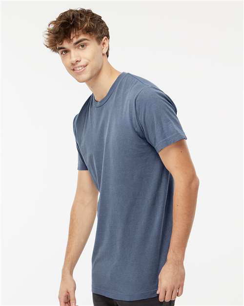 M&O Unisex Vintage Garment-Dyed T-Shirt - 6500M - 6500MM Blue Jean