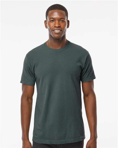 M&O Unisex Vintage Garment-Dyed T-Shirt - 6500M - 6500MM Blue Spruce