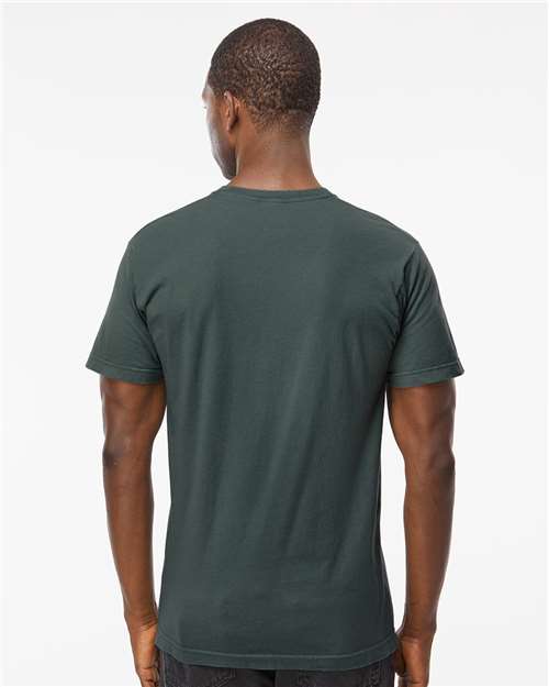 M&O Unisex Vintage Garment-Dyed T-Shirt - 6500M - 6500MM Blue Spruce