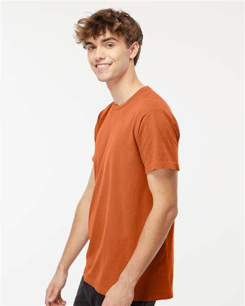 M&O Unisex Vintage Garment-Dyed T-Shirt - 6500M - 6500MM Burnt Orange