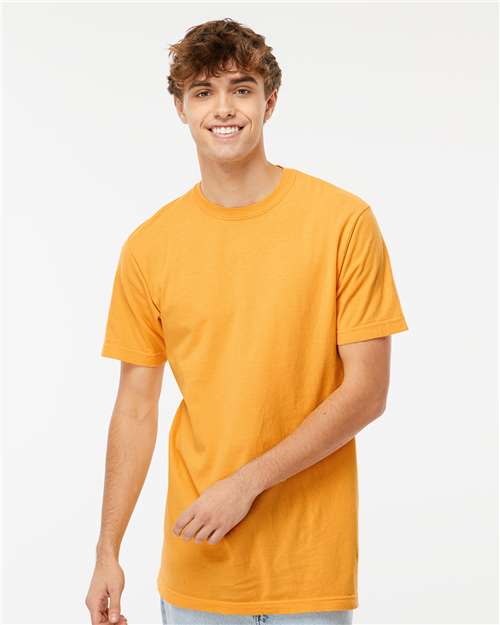 M&O Unisex Vintage Garment-Dyed T-Shirt - 6500M - 6500MM Citrus