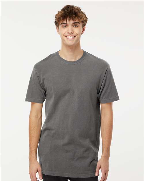 M&O Unisex Vintage Garment-Dyed T-Shirt - 6500M - 6500MM Grey