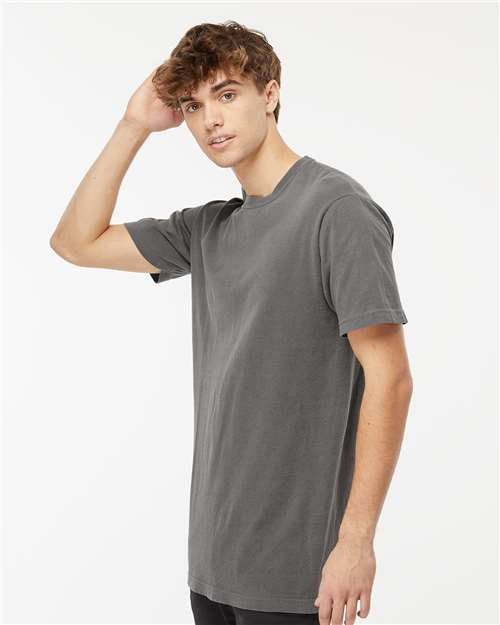 M&O Unisex Vintage Garment-Dyed T-Shirt - 6500M - 6500MM Grey