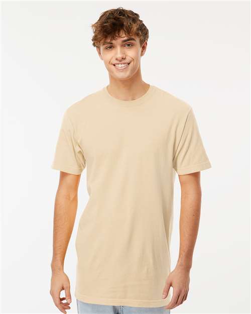 M&O Unisex Vintage Garment-Dyed T-Shirt - 6500M - 6500MM Ivory