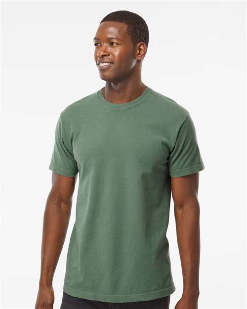 M&O Unisex Vintage Garment-Dyed T-Shirt - 6500M - 6500MM Light Green