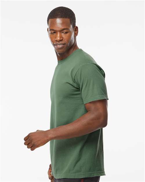 M&O Unisex Vintage Garment-Dyed T-Shirt - 6500M - 6500MM Light Green