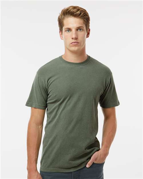 M&O Unisex Vintage Garment-Dyed T-Shirt - 6500M - 6500MM Monterey Sage
