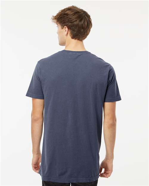 M&O Unisex Vintage Garment-Dyed T-Shirt - 6500M - 6500MM Navy
