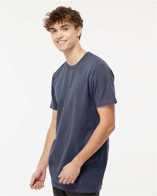 M&O Unisex Vintage Garment-Dyed T-Shirt - 6500M - 6500MM Navy