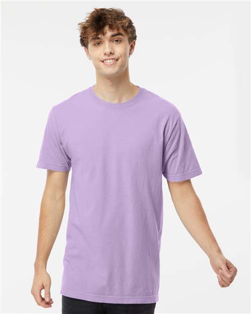 M&O Unisex Vintage Garment-Dyed T-Shirt - 6500M - 6500MM Orchid