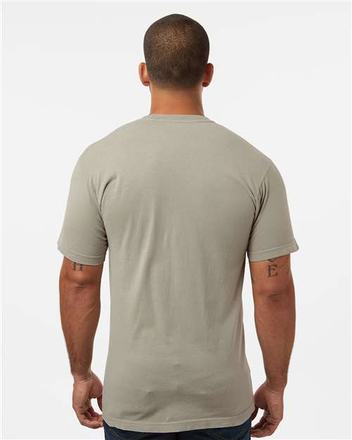 M&O Unisex Vintage Garment-Dyed T-Shirt - 6500M - 6500MM Sandstone