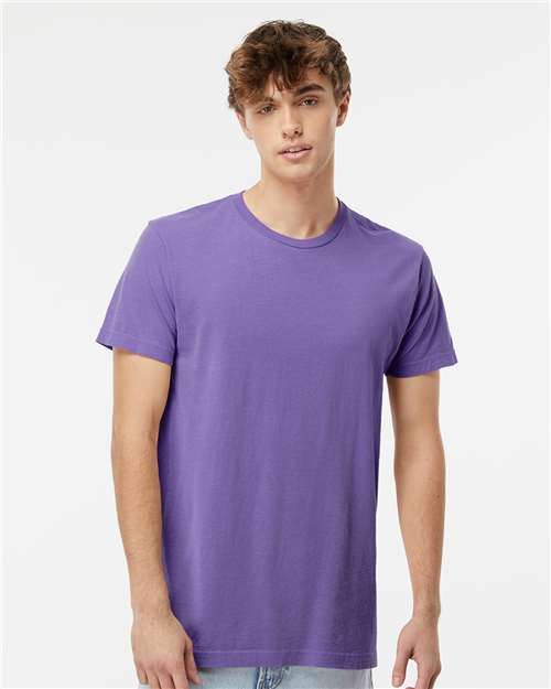 M&O Unisex Vintage Garment-Dyed T-Shirt - 6500M - 6500MM Violet