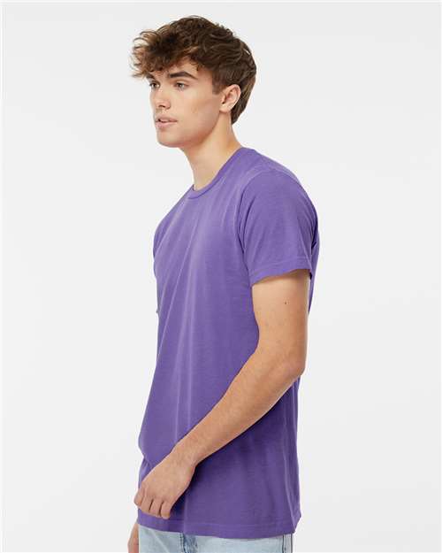 M&O Unisex Vintage Garment-Dyed T-Shirt - 6500M - 6500MM Violet