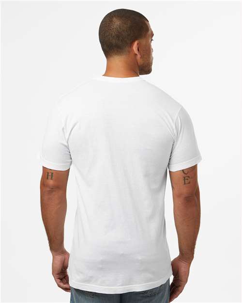 M&O Unisex Vintage Garment-Dyed T-Shirt - 6500M - 6500MM White