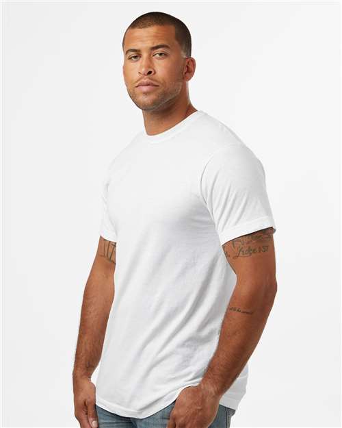 M&O Unisex Vintage Garment-Dyed T-Shirt - 6500M - 6500MM White