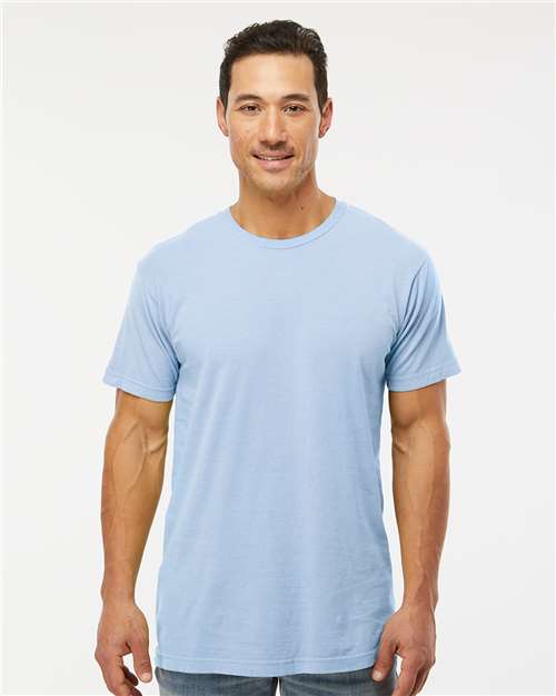 M&O Unisex Vintage Garment-Dyed T-Shirt - 6500M - 6500MM Chambray