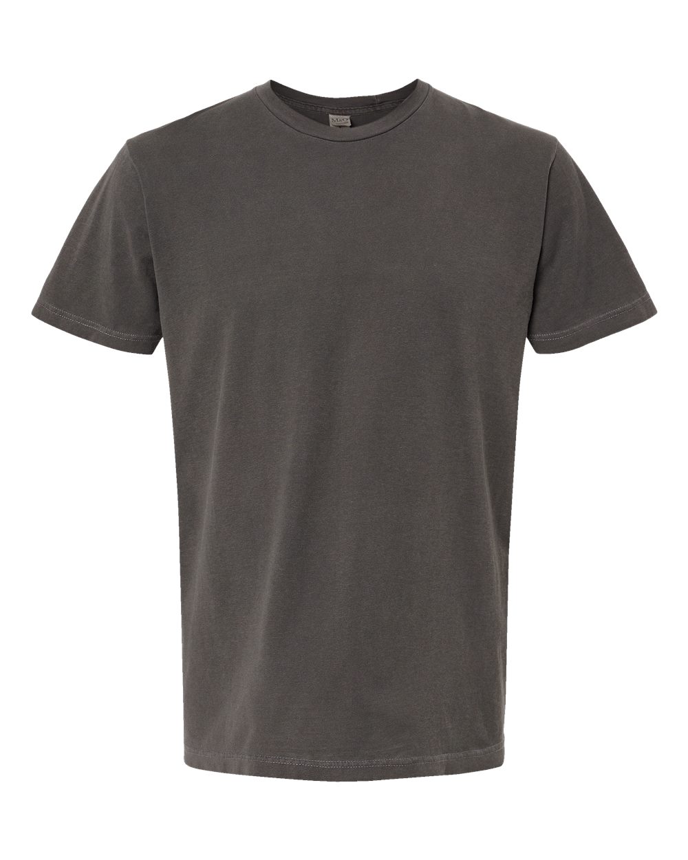 M&O Unisex Vintage Garment-Dyed T-Shirt - 6500M - 6500MM Charcoal