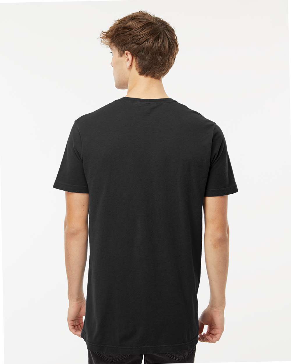 M&O Unisex Vintage Garment-Dyed T-Shirt - 6500M - 6500MM Black