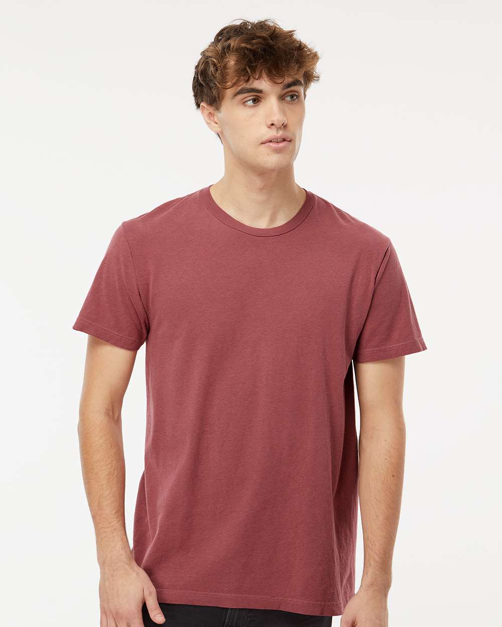 M&O Unisex Vintage Garment-Dyed T-Shirt - 6500M - 6500MM Brick