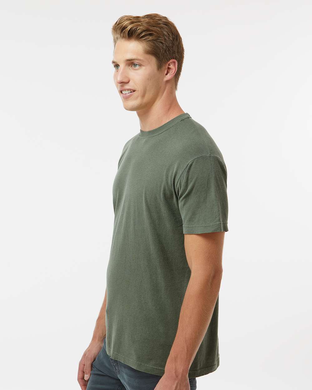 M&O Unisex Vintage Garment-Dyed T-Shirt - 6500M - 6500MM Monterey Sage
