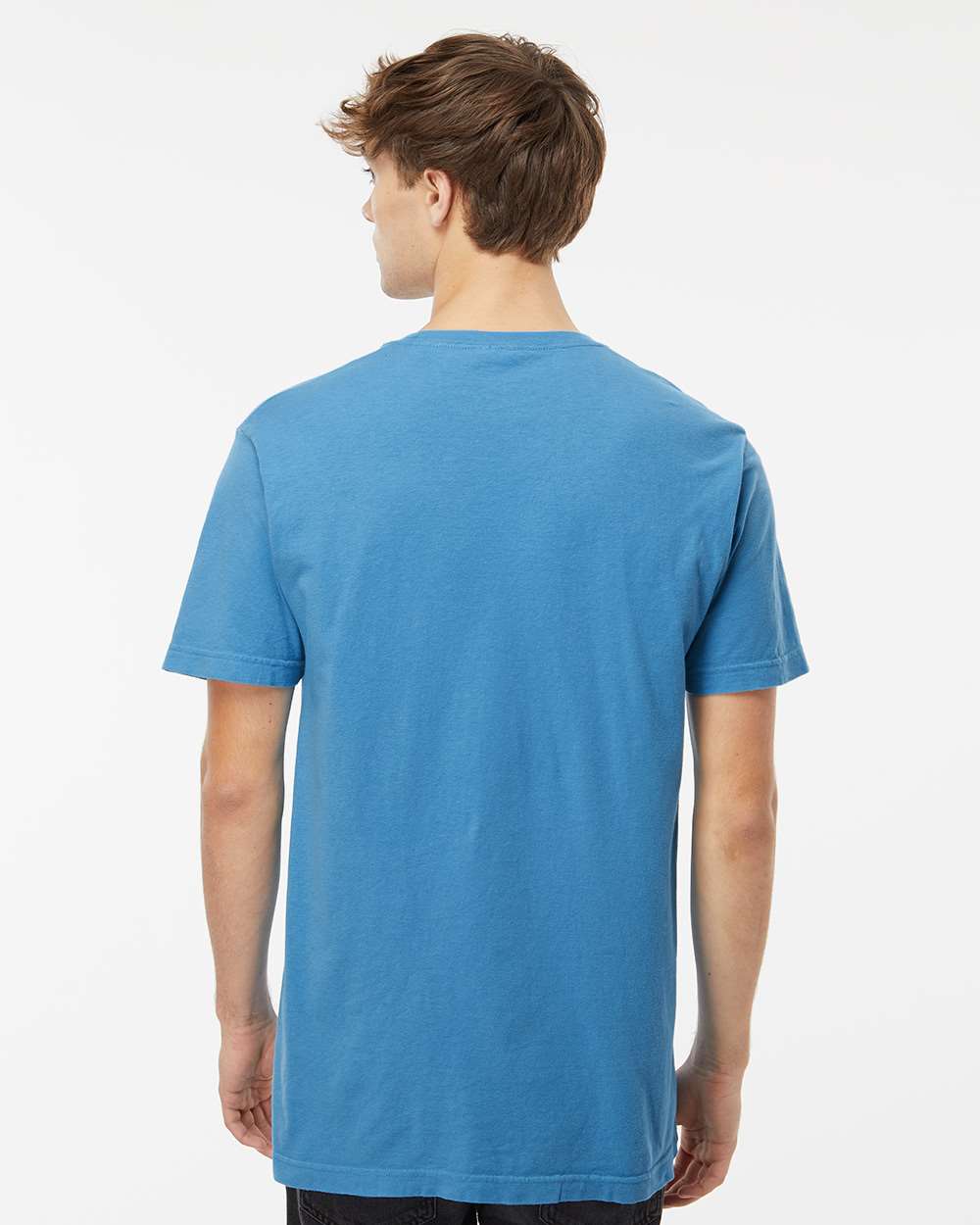 M&O Unisex Vintage Garment-Dyed T-Shirt - 6500M - 6500MM Royal Caribe