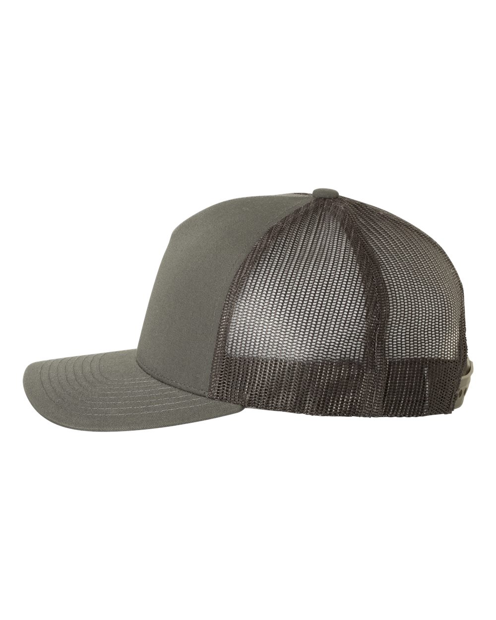 YP Classics Five-Panel Retro Trucker Cap - 6506 - 6506S Charcoal
