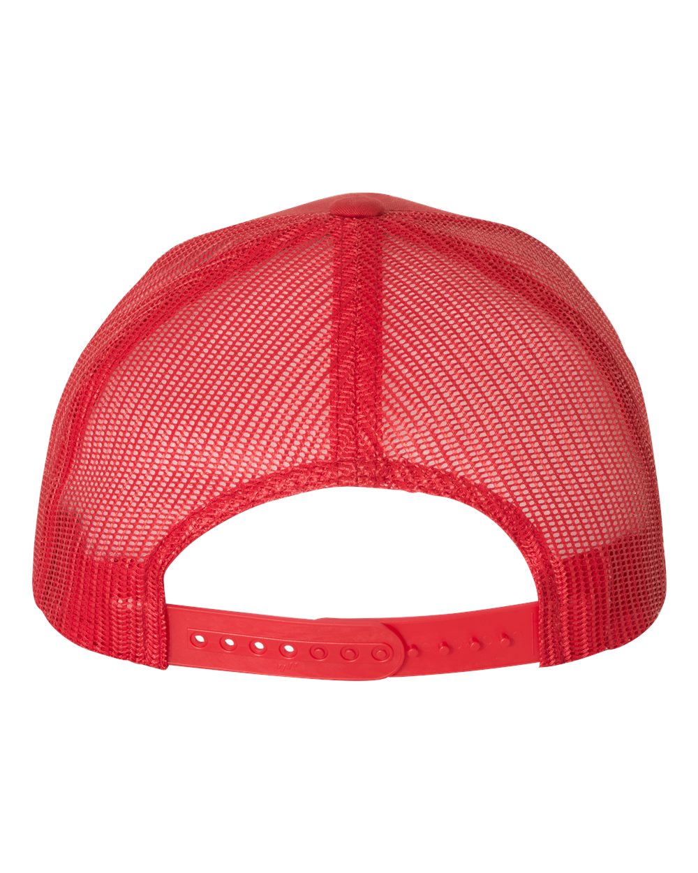 YP Classics Five-Panel Retro Trucker Cap - 6506 - 6506S Red