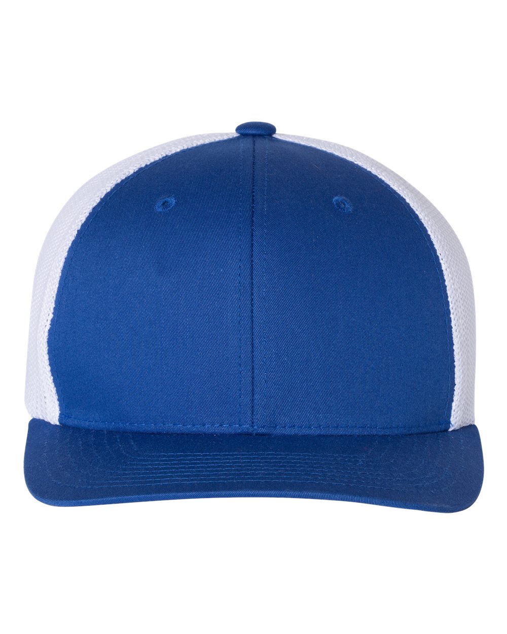 Flexfit Trucker Cap - 6511 Royal- White