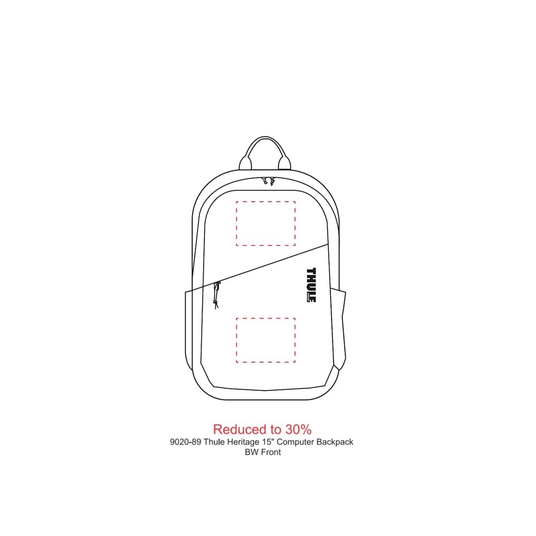Thule Thule Heritage Notus 15" Computer Backpack 20L - 9020-89 Black