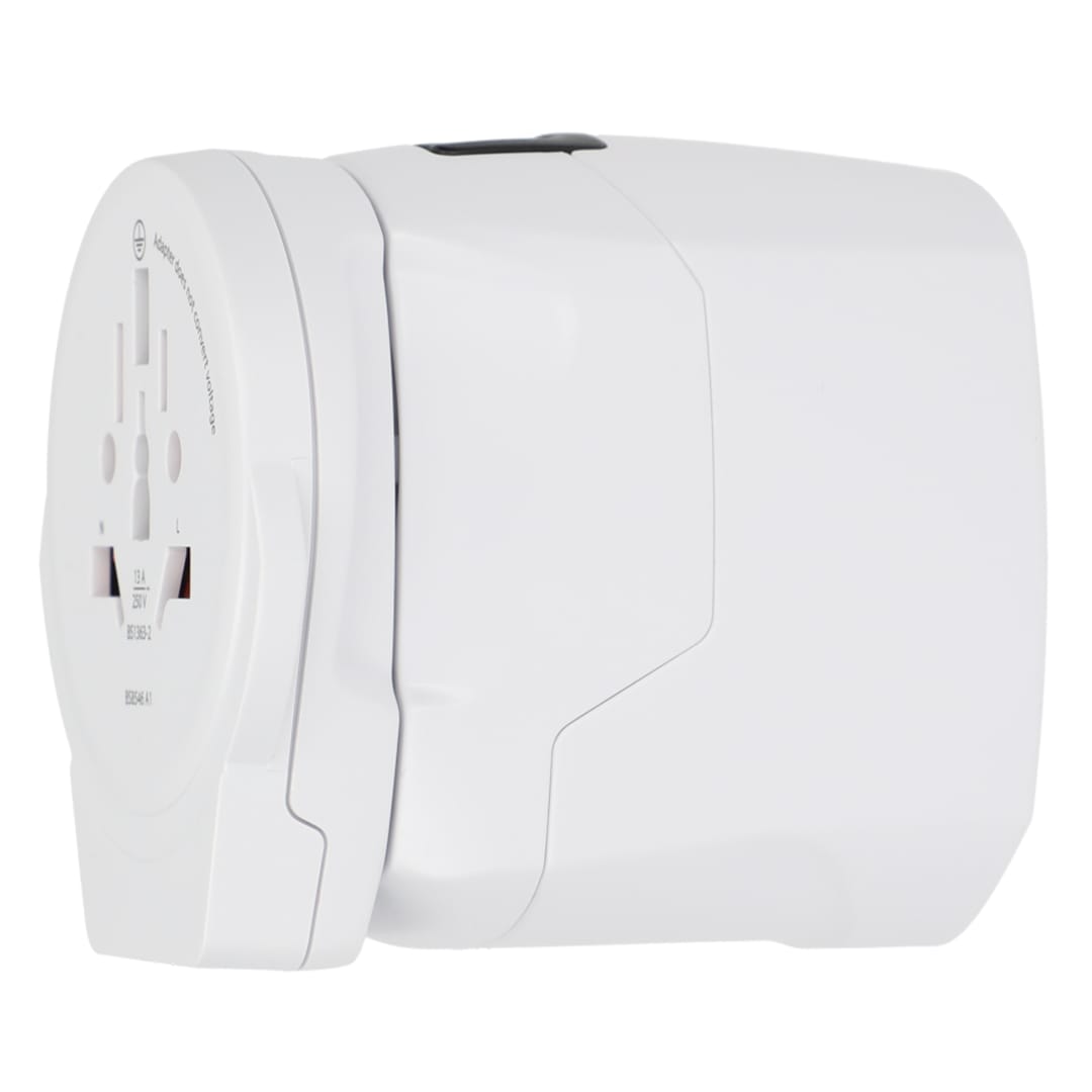 Skross SKROSS World Travel Adapter PRO World &amp; USB - 9444-03 White
