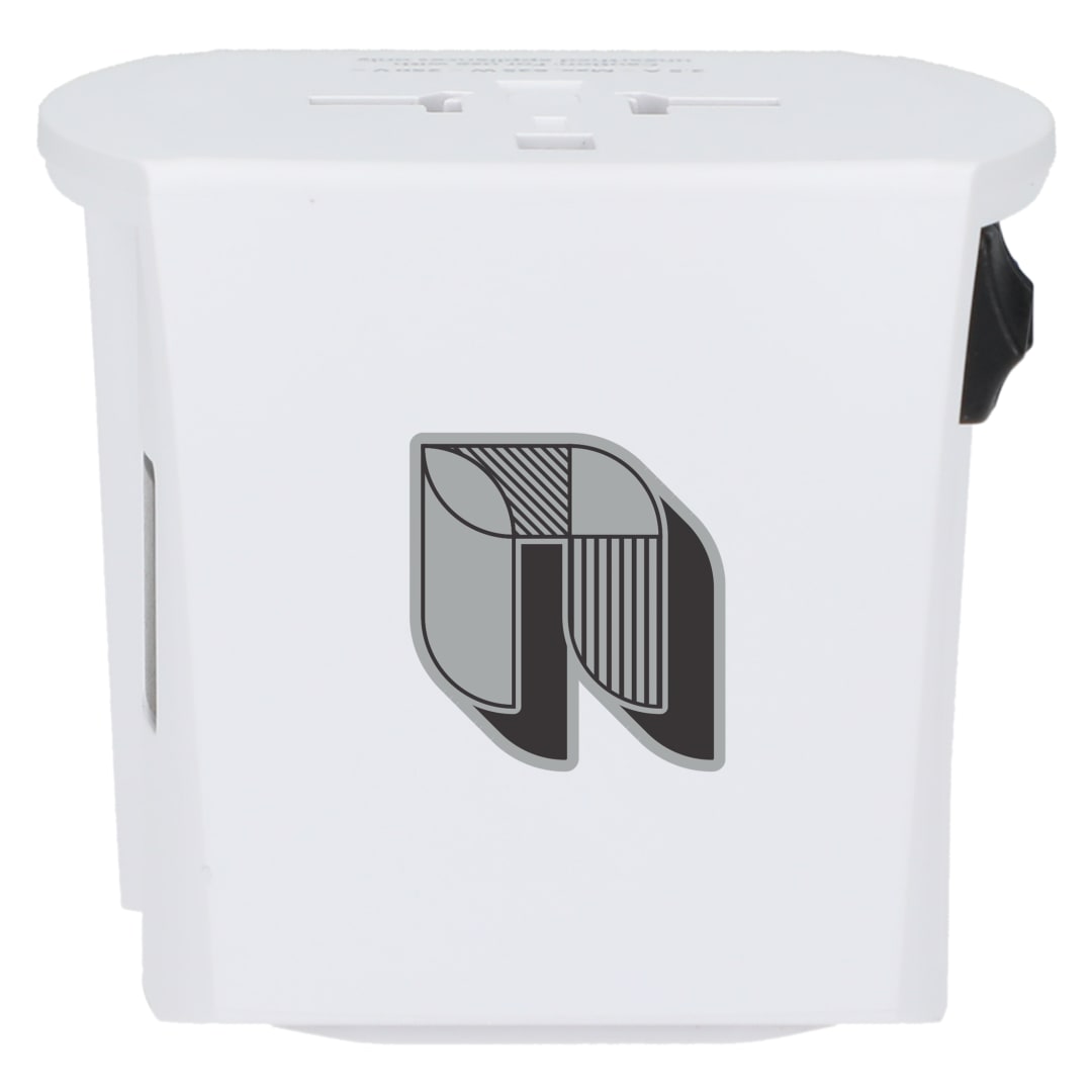 Skross SKROSS World Travel Adapter MUV USB Type A &amp; Type - 9444-05 White