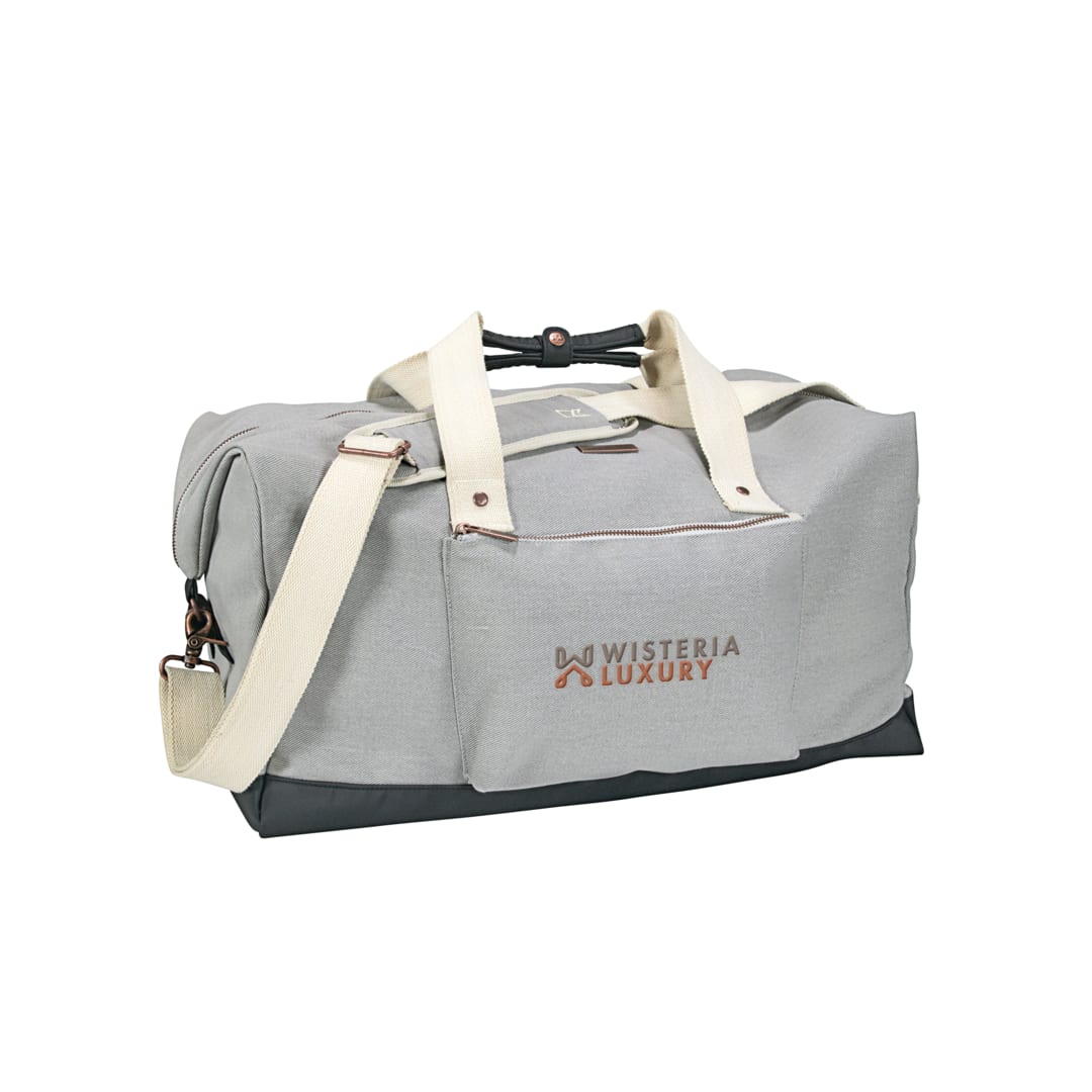 Cutter & Buck Cutter & Buck® 19" Cotton Weekender Duffel - 9840-50 Gray