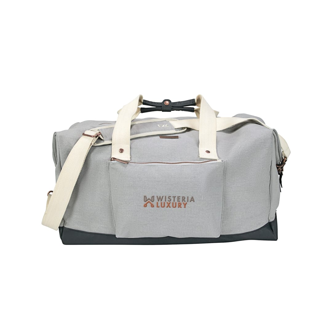 Cutter & Buck Cutter & Buck® 19" Cotton Weekender Duffel - 9840-50 Gray