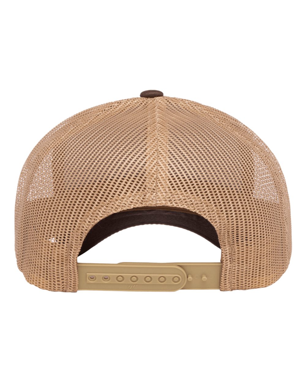 YP Classics Retro Trucker Cap - 6606 Brown- Khaki