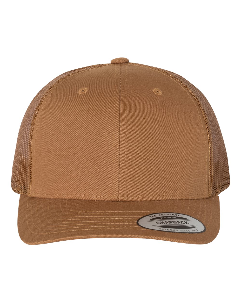 YP Classics Retro Trucker Cap - 6606 Caramel