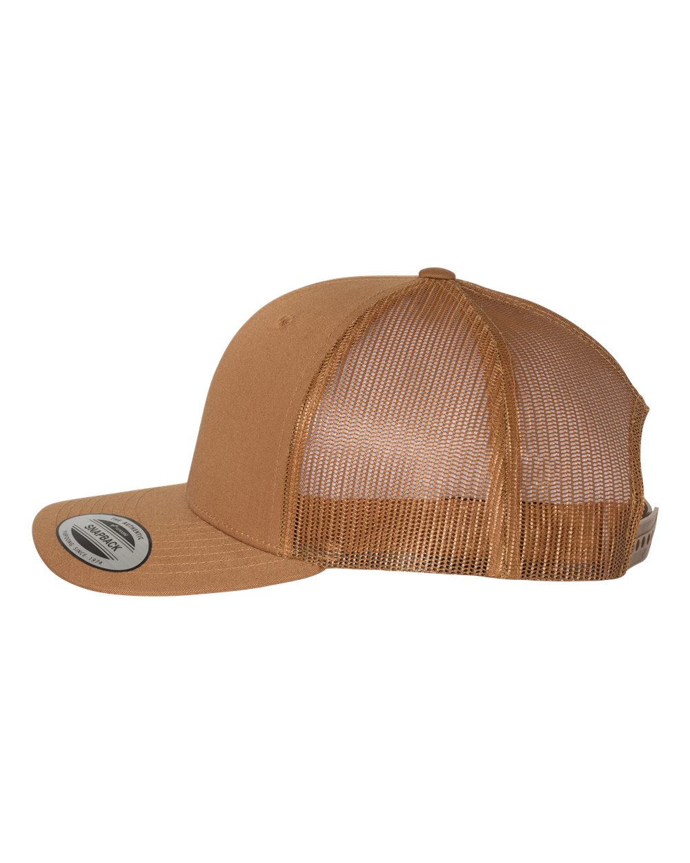 YP Classics Retro Trucker Cap - 6606 Caramel