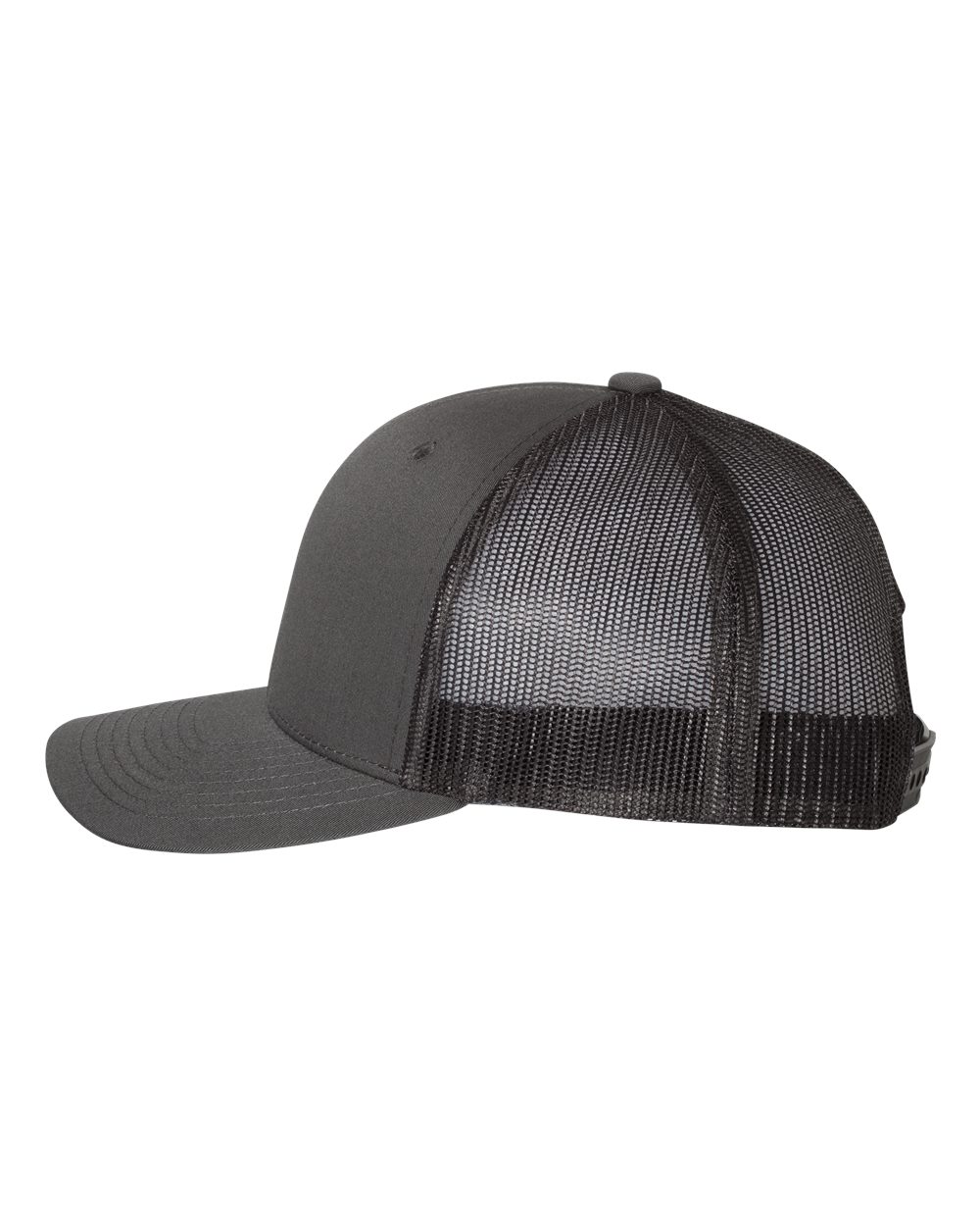 YP Classics Retro Trucker Cap - 6606 Charcoal- Black