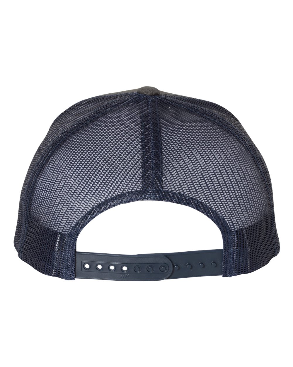 YP Classics Retro Trucker Cap - 6606 Charcoal- Navy