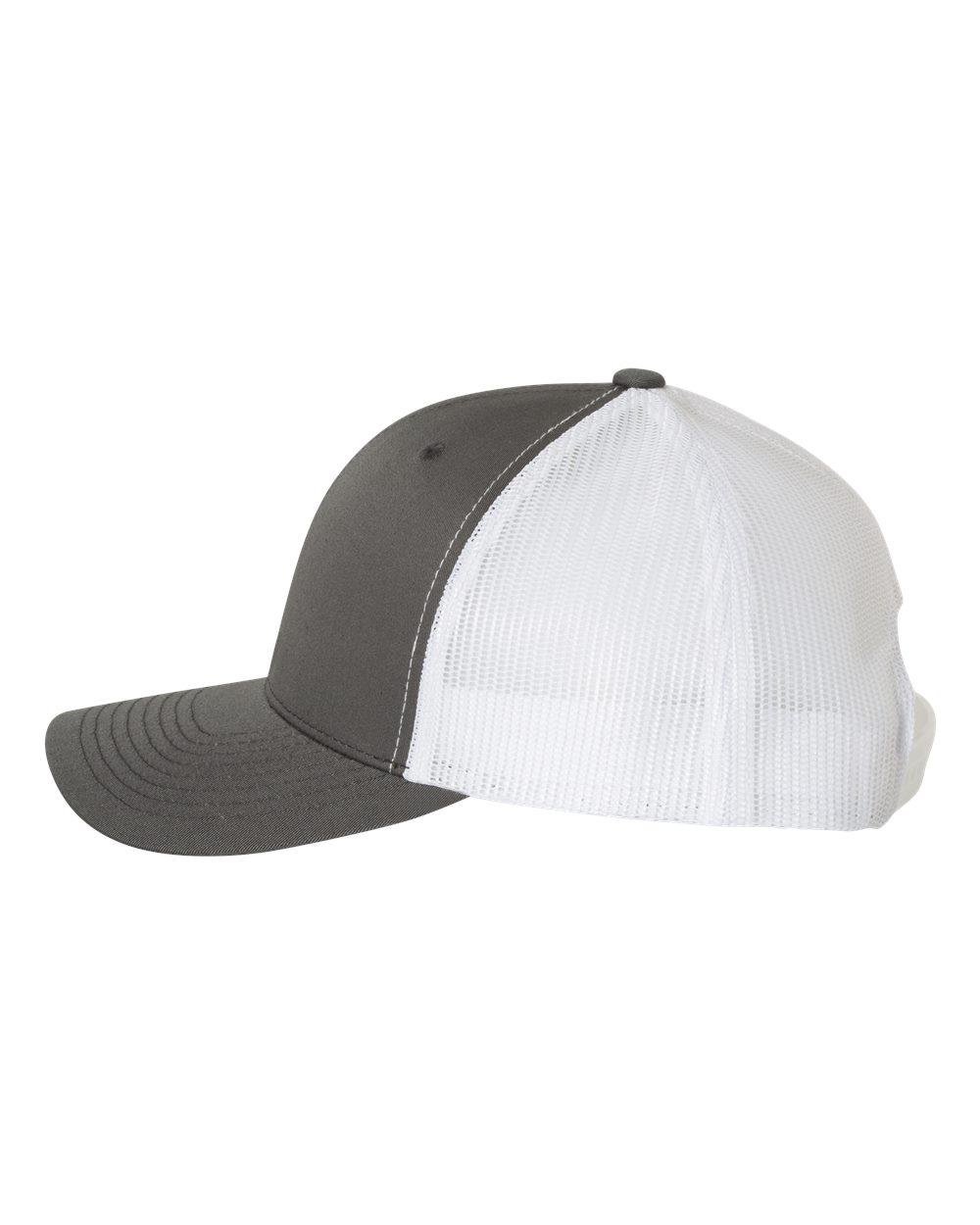YP Classics Retro Trucker Cap - 6606 Charcoal- White