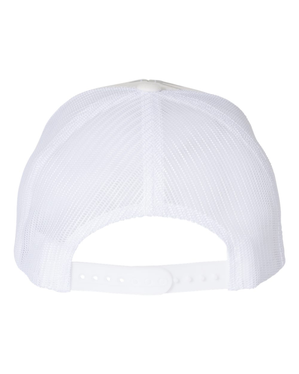 YP Classics Retro Trucker Cap - 6606 Multicam Alpine- White