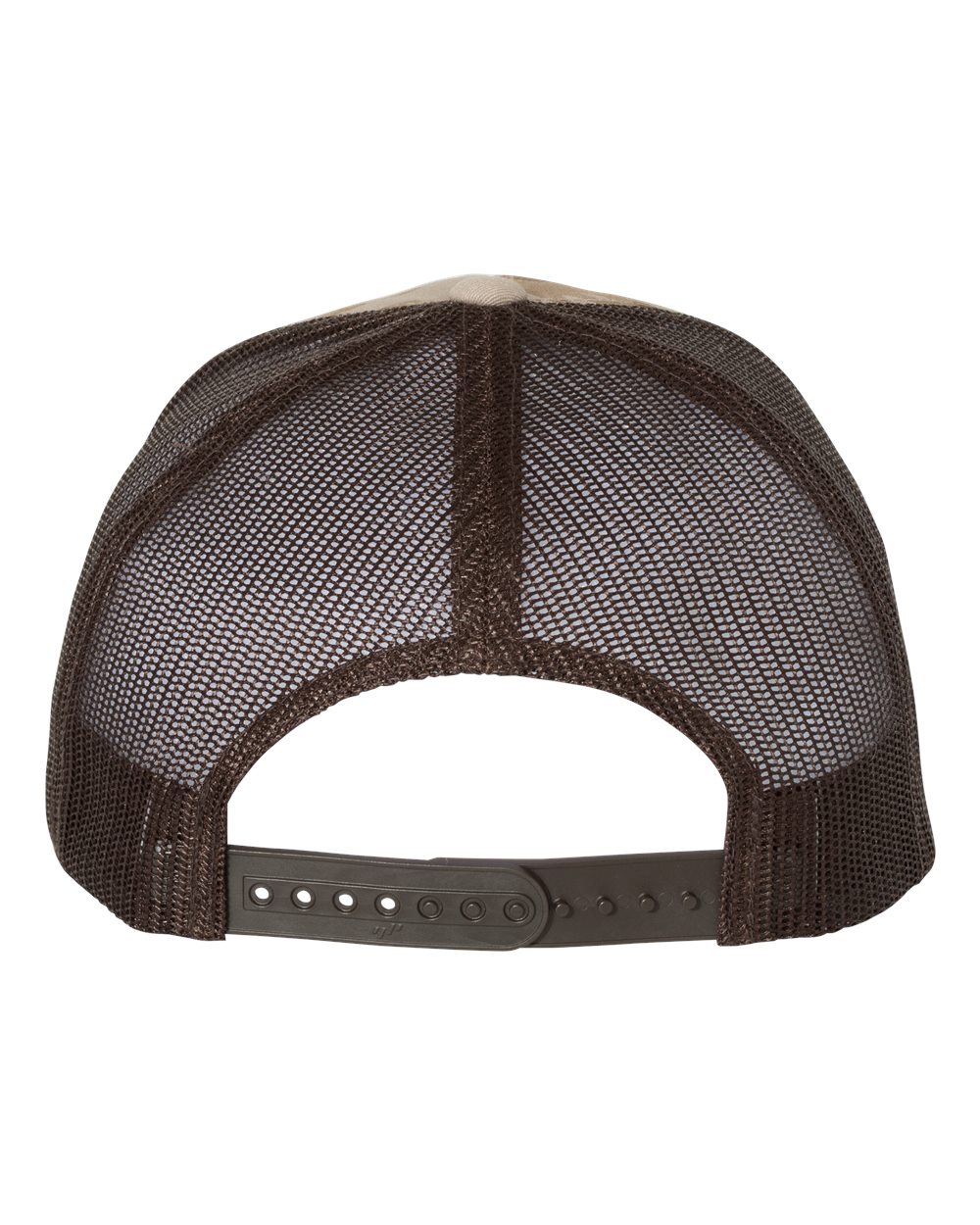 YP Classics Retro Trucker Cap - 6606 Multicam Arid- Brown