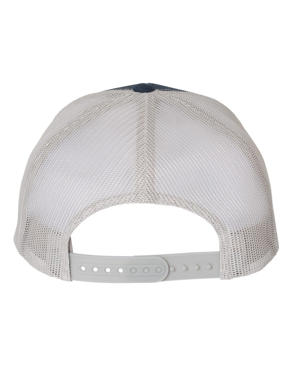 YP Classics Retro Trucker Cap - 6606 Navy- Silver