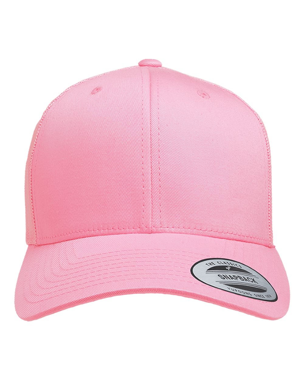 YP Classics Retro Trucker Cap - 6606 Pink