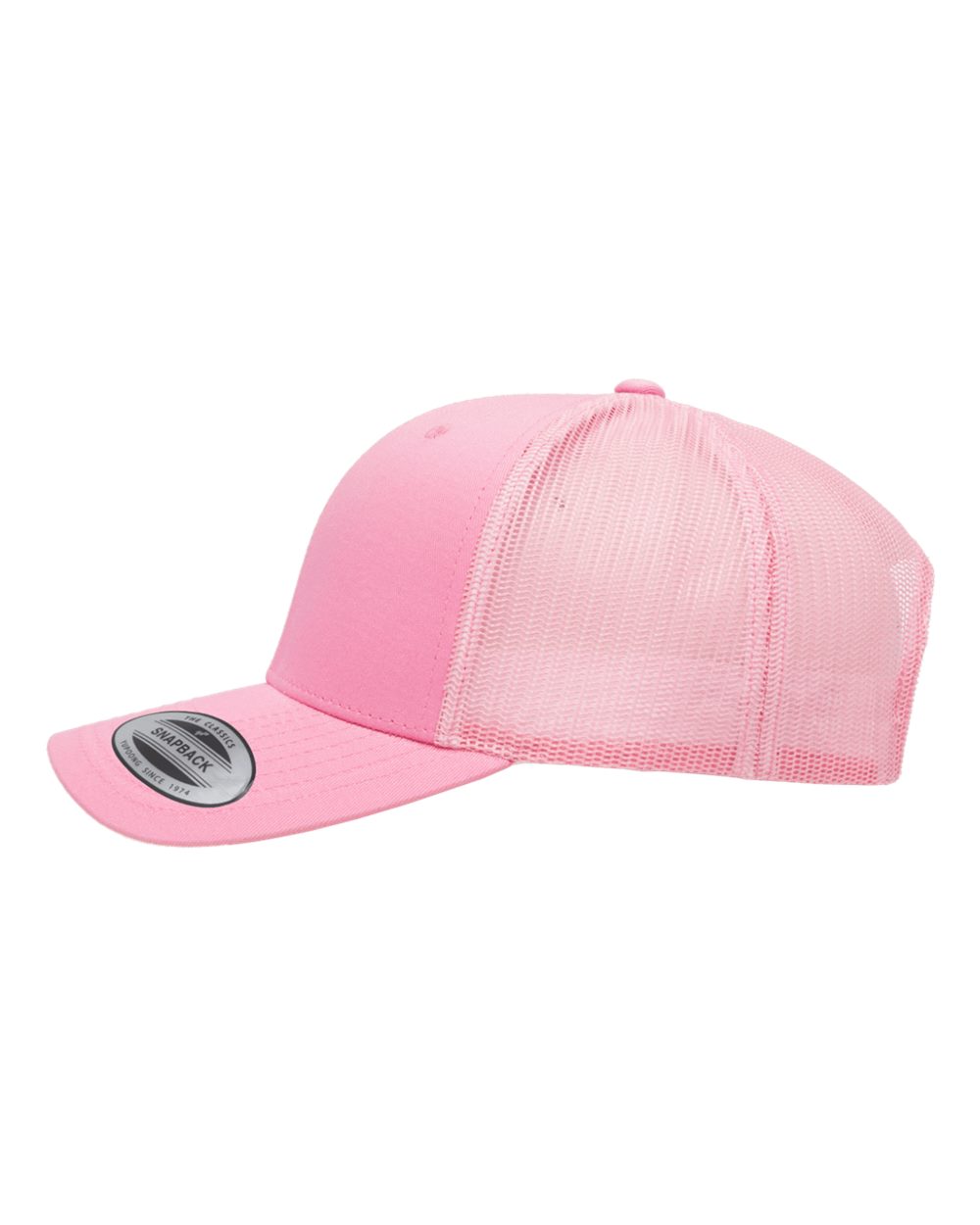YP Classics Retro Trucker Cap - 6606 Pink