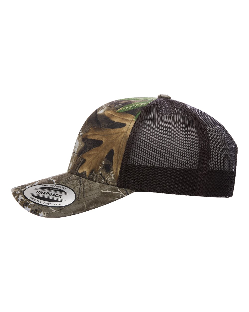 YP Classics Retro Trucker Cap - 6606 Realtree Edge- Brown