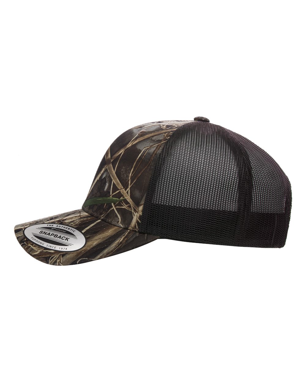 YP Classics Retro Trucker Cap - 6606 Realtree Max7- Brown