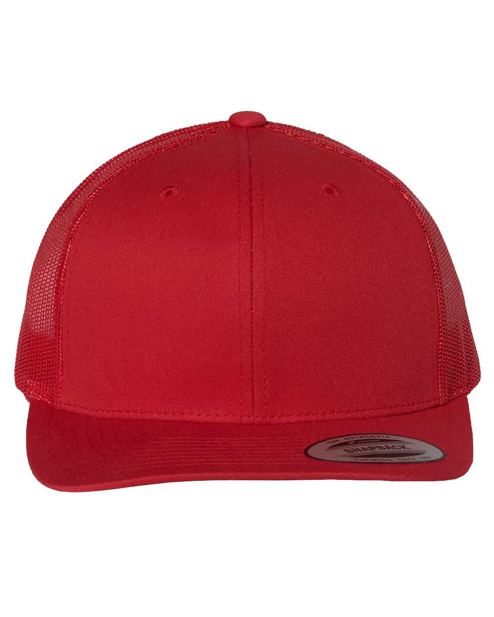 YP Classics Retro Trucker Cap - 6606 Red