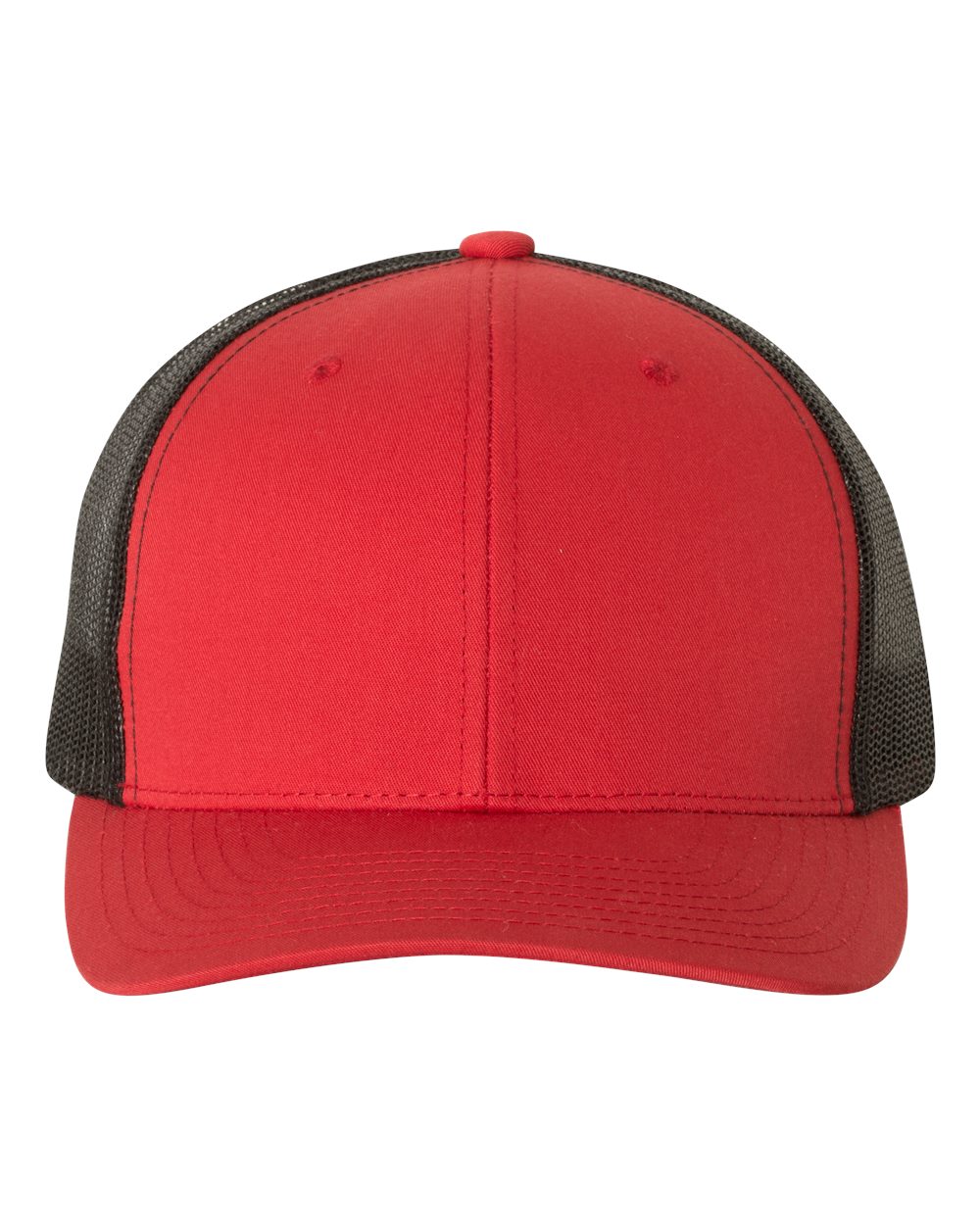 YP Classics Retro Trucker Cap - 6606 Red- Black