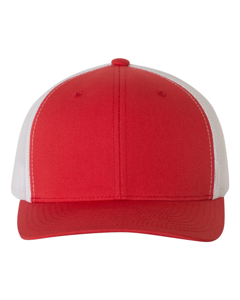 YP Classics Retro Trucker Cap - 6606 Red- White
