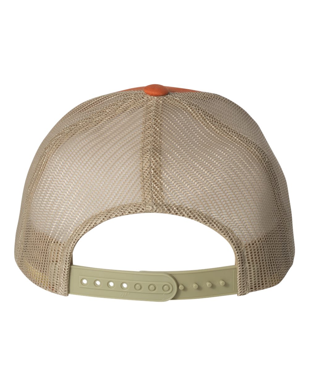 YP Classics Retro Trucker Cap - 6606 Rustic Orange- Khaki